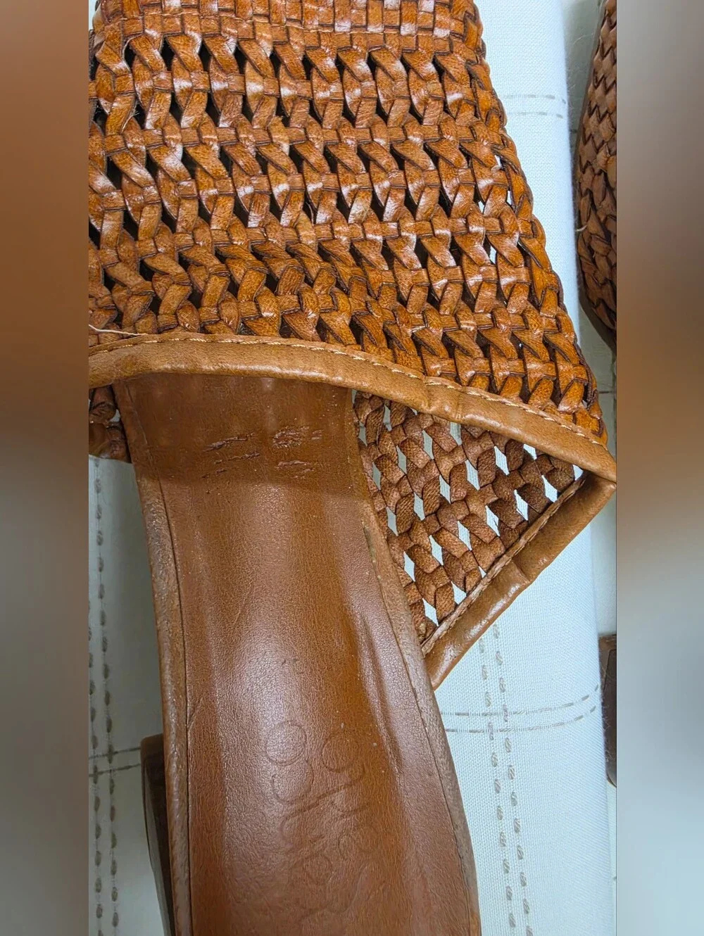 Franco Sarto Woven Heels